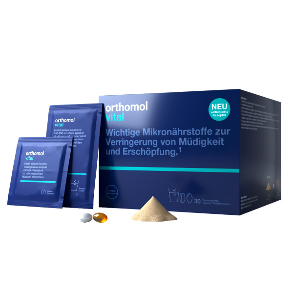 Orthomol Vital (гранули апельсин + таблетки + капсули)